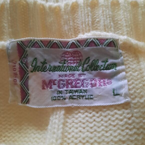 International Collection by McGregor Vintage Square Neck Sweater Vest - Picture 2 of 7